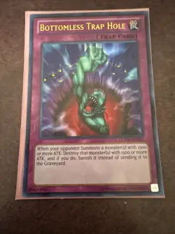 Yugioh: Bottomless Trap Hole - LCYW-EN181 - Ultra Rare - Unlimited - Image 2