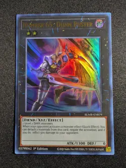 Yugioh - Number 65: Djinn Buster BLMR-EN079 1st Edition Ultra Rare NM - Image 1