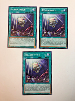 (3) YuGiOh! RECARDINATION: RATE-EN057 COMMON 1st Edition NM - Image 1