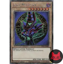 Yugioh Dark Magician RA03-EN080 Platinum Secret Rare 1st Edition NM - Image 1