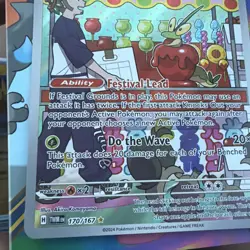 Dipplin 170/167 Twilight Masquerade Illustration Rare Pokemon Card Near Mint - Image 4