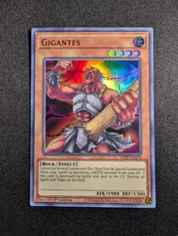 Yugioh - Gigantes GFTP-EN074 1st Editon Ultra Rare NM - Image 1
