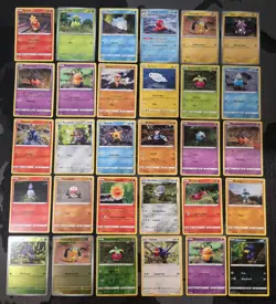 Pokemon Yuka Morii Clay Artwork Card Lot Of 32 - All Unique! Nm / Lp - Image 1