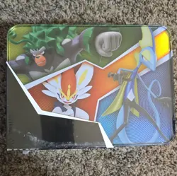 Pokemon TCG Pokemon Treasures Collector Tin Charizard 5 Packs 50 Cards 6+ - Image 2