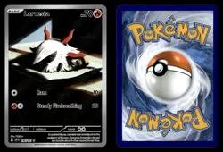 Larvesta 196/191 Illustration Rare Surging Sparks Pokemon Card - Image 1