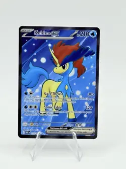 Pokemon TCG White Flare Keldeo Ex 159/086 Full Art Ultra Rare - Image 1