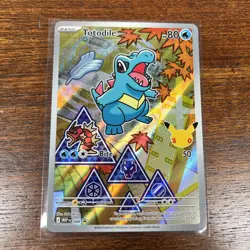 Pokemon First Partner Series 2 Johto Starter Set Chikorita Cyndaquil Totodile NM - Image 5