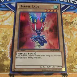 Yugioh Harpie Lady - LCJW-EN082 1st Edition NM - Image 1
