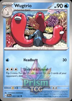Wugtrio 57/198 Uncommon Scarlet & Violet Pokemon - Image 1