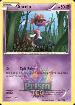 Skrelp 44/106 Common Flashfire Pokemon - Image 1