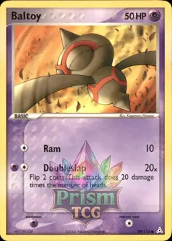 Baltoy 59/110 Common Holon Phantoms Pokemon - Image 1