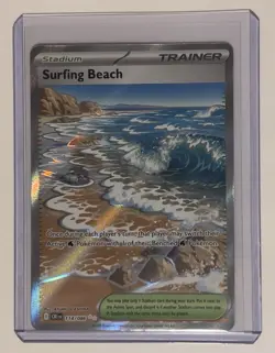 Pokemon Surfing Beach Chaos Rising Full Art Trainer #114/086 - Image 1
