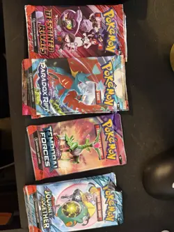 Pokemon TCG Booster Packs Lot Bundle - Image 1