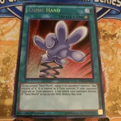Yugioh Comic Hand DRL2-EN026 1st Edition NM - Image 1