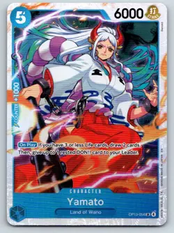 Yamato OP13-054 Super Rare Carrying On His Will One Piece Near Mint - Image 1