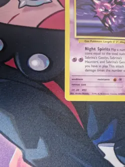 Sabrina's Haunter Gym Heroes 58/132 Wotc Pokemon Card - Image 5