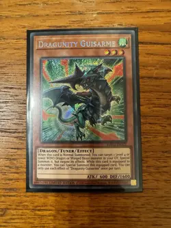 Dragunity Guisarme (HAC1-EN172) - Secret Rare Limited Edition English Card - Image 1
