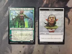 Nissa, Who Shakes the World w/ Emblem (WAR) - Image 1