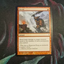 Magic the Gathering MTG Skred Red Coldsnap Common - Image 1