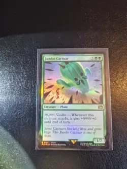 Jumbo Cactuar Foil MTG Final Fantasy - Image 1