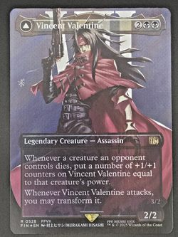 Vincent Valentine (Borderless) (Surge Foil) Final Fantasy Foil - Image 1