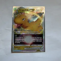 Pokemon TCG Dragonite VSTAR Holo Ultra Rare Card 050/078 Pokemon Go - Image 1