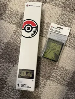 Pokemon Center - Opening Scene Playmat And 65 Sleeves- Brand New Sold out!! - Image 2