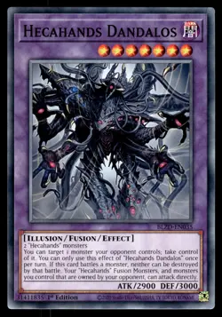 HECAHANDS DANDALOS - BLZD-EN035 Blazing Dominion Yu-Gi-Oh NM - Image 1