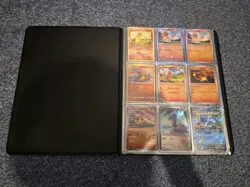 Pokemon Charmander Binder With Cards Includes Lapras Charmander Bulbasaur - Image 2