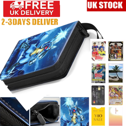 50 Pages Premium Pocket ZIP Card Binder/Folder Pokemon 400 Cards Album Collector - Image 2