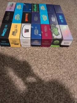 Pokemon Empty Card Box Lot ETBs NO CARDS! SEE DESCRIPTION! - Image 4