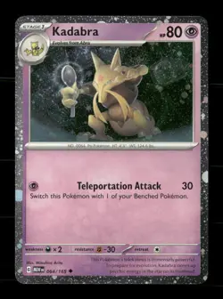 Kadabra 064/165 Holo Miscellaneous Cards & Products NM/M Pokemon - Image 1