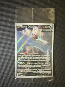 Iron Bundle 066 SVP EN Pokemon Scarlet & Violet PROMO Trading Card - SEALED - Image 1