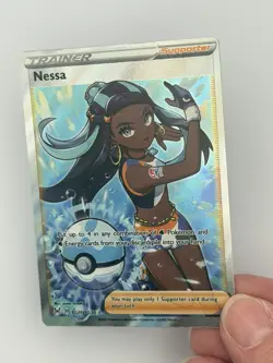 Nessa TG27/TG30 Ultra Rare SWSH11: Lost Origin Trainer Gallery LP Pokemon Card - Image 3