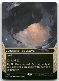 Bonders' Enclave (0004) (Borderless) #4 (NM) Edge of Eternities EOS Magic MTG - Image 1