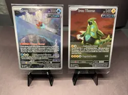 Pokemon TCG Sealed Promo Lot - Iron Bundle SVP 066 & Iron Thorns SVP 098 - Image 1