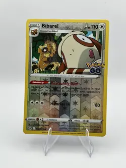Bibarel 060/078 Pokemon GO Reverse Holo - Image 1
