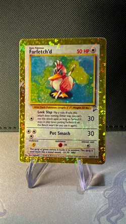 Pokemon Farfetch'd Prism Vending Sticker - Image 1
