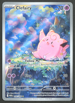 Pokemon TCG: Clefairy 094/088 Perfect Order Illustration Rare - Image 1