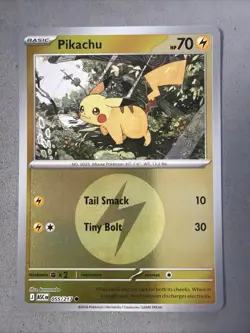 Pokemon TCG * Pikachu 55/217 Lightning * C REVERSE HOLO * ME Ascended Heroes NM - Image 1