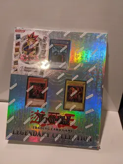 [SEALED NEW] Yu-Gi-Oh! LC-01 Legendary Collection Binder EGYPTIAN GOD COVER CARD - Image 1