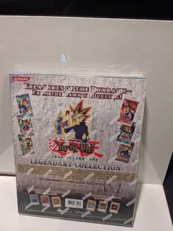[SEALED NEW] Yu-Gi-Oh! LC-01 Legendary Collection Binder EGYPTIAN GOD COVER CARD - Image 2