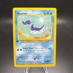 1st Edition MANTINE 74/105 Neo Destiny Set - Pokemon WOTC Vintage Card - NM -j - Image 1