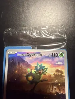 Pokemon TCG Teal Mask Ogerpon 123 Scarlet Violet Promo Card - Sealed New - Image 2