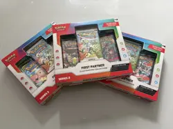 Pokemon TCG First Partner Illustration Collection - Series 2 - Sealed X 3 - Image 1
