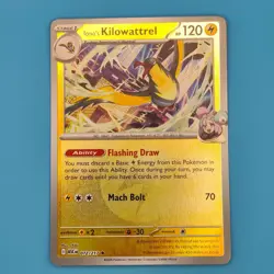 IONO'S KILOWATTREL (ENERGY SYMBOL PATTERN) 072/217 POKEMON REVERSE HOLO NM/M - Image 1