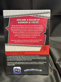 Pokemon TCG Scarlet & Violet - White Flare Booster bundle 6 Packs SEALED - Image 2