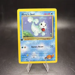 1st Edition Misty's Seel 88/132 - Gym Heroes - Common - Pokemon - NM -j - Image 1