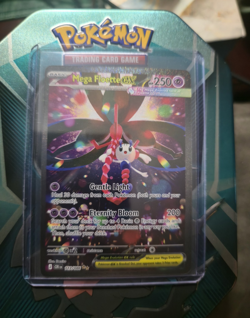 Pokemon TCG Mega Floette EX 117/086 Crimson Invasion Ultra Rare Full Art Holo - Image 1