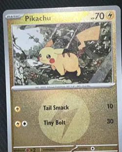 Ascended Heroes Pikachu Reverse Holo Lighting Bolt Pattern Pokemon TCG - Image 1